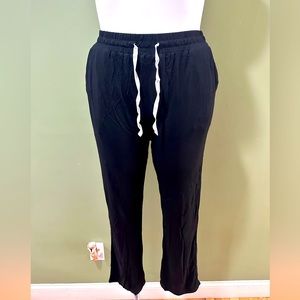 Black joggers